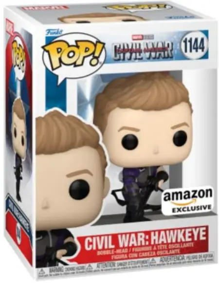 Product image 1144 Marvel: Civil War Build A Scene - Hawkeye Funko Pop! Vinyl Figure