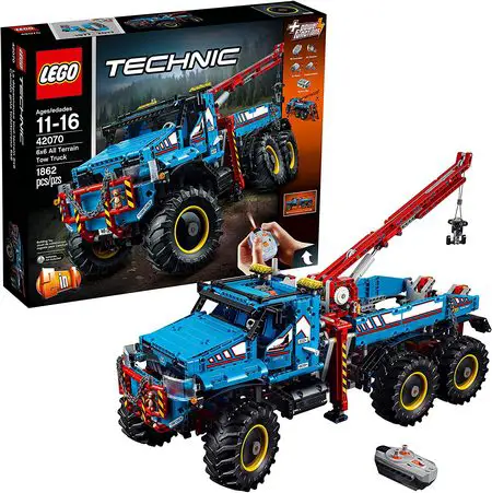 pRODUCT IMAGE LEGO Technic Tow Truck - 6x6 All Terrain Tow Truck 42070 Building Kit (1862 Pieces)