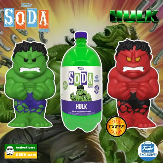 Vinyl SODA 3 Liter Hulk