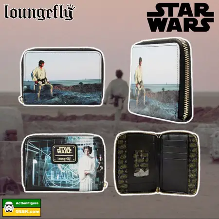 Shop for the Star Wars Loungefly A New Hope Zip-Around Wallet - Final Frames