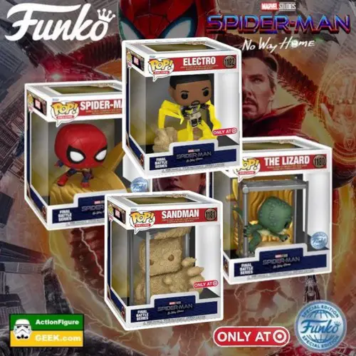 Product image Spider-Man – Final Battle Series Funko Pops – No Way Home Build-A-Scene