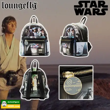 Product image Shop for theStar Wars Loungefly A New Hope mini Backpack - Final Frames