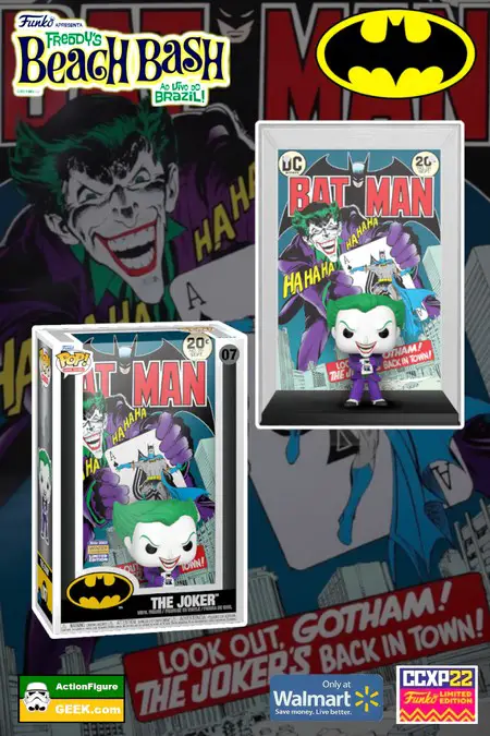 Product image The Joker (Back in Town) Funko Pop! Comic Cover