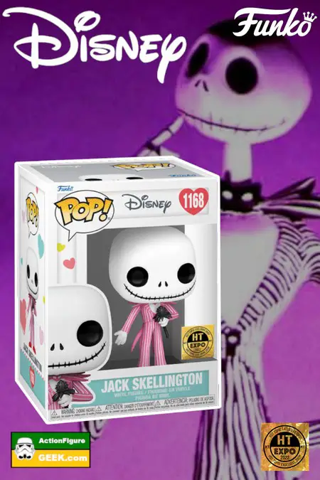 Product image Shop for the Jack Skellington in Pink Outfit Funko Pop! Hot Topic Expo 2022 Exclusive Pop
