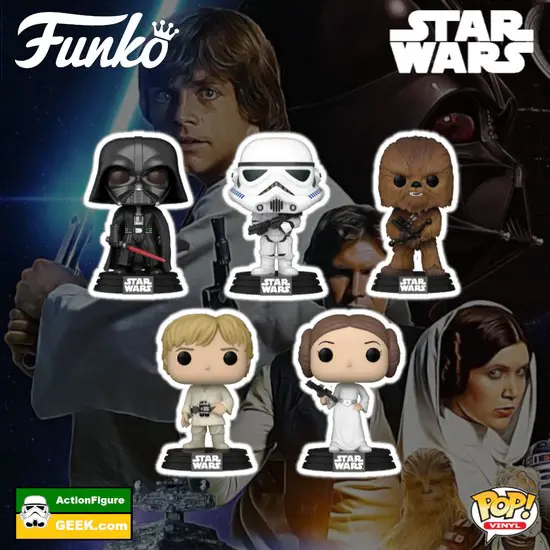 Product image Star Wars: Episode IV - A New Hope Funko Pops!