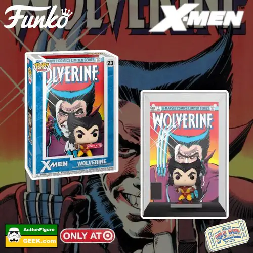 Product image 23 Marvel X-Men Wolverine Comic Cover Funko Pop! (#1 issue 1982) Target Exclusive Funko Fair 2023