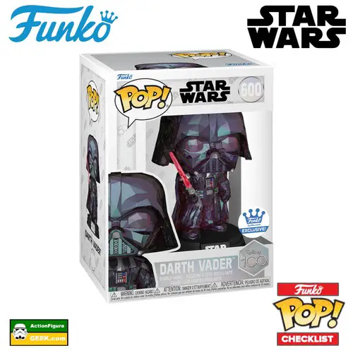 600 Darth Vader – Facet – Funko Pop! Exclusive – Disney 100 Funko Exclusive