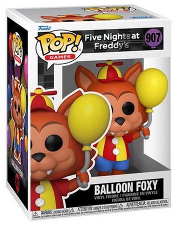 Product image 907 Balloon Foxy Funko Pop! Five Nights at Freddy’s Vinyl Figure