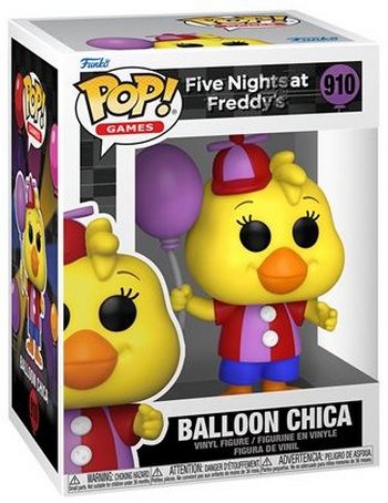 Product image 910 Balloon Chica Funko Pop! Five Nights at Freddy’s Vinyl Figure