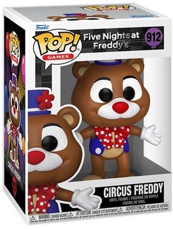Product image 912 Circus Freddy Funko Pop! Five Nights at Freddy’s Vinyl Figure