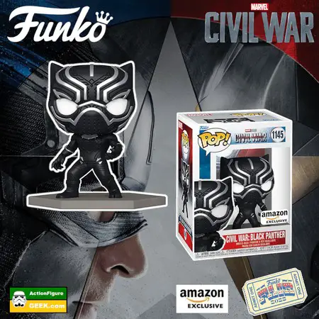 Product image You can buy this new Captain America: Civil War Build A Scene - Black Panther Funko Pop! Amazon Exclusive 