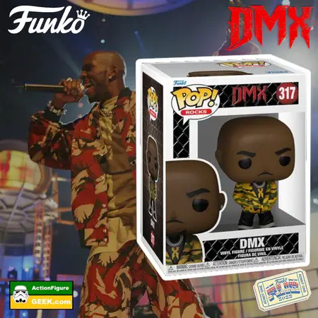 Product image 317 DMX Dark Man X in Camo Funko Pop