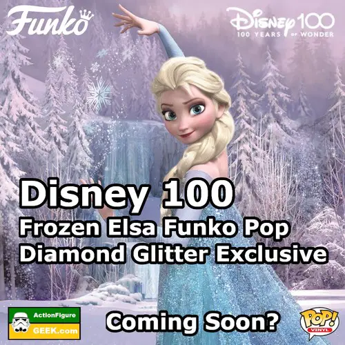 Product image Disney 100 Frozen Elsa Funko Pop Diamond Glitter Exclusive