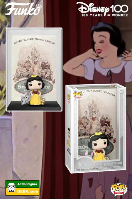 Product image Shop for the new Disney 100th Anniversary: Snow White and Woodland Creatures Funko Pop! Movie Poster vinyl