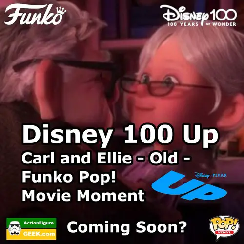 Disney 100 Up - Carl and Ellie - Old - Funko Pop! Movie Moment