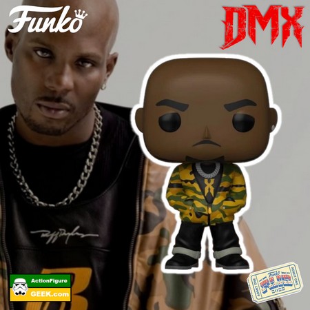 Product image 2- 317 DMX Dark Man X in Camo Funko Pop