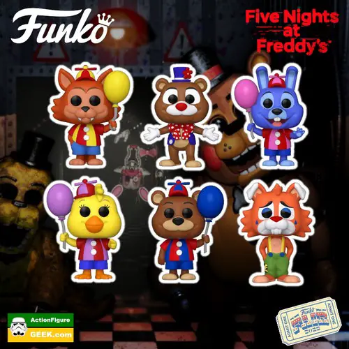 Five Nights at Freddy's Funko Pop! Balloons and Circus Pop Series