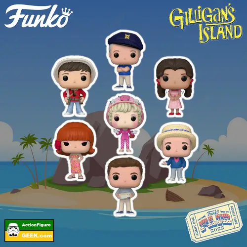 Funko Fair 2023 Gilligan’s Island Funko Pops!