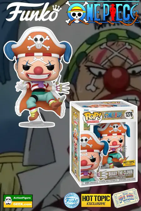 Product image Funko Fair - One Piece - Buggy The Clown Funko Pop! Vinyl Figure Hot Topic and Special Edition