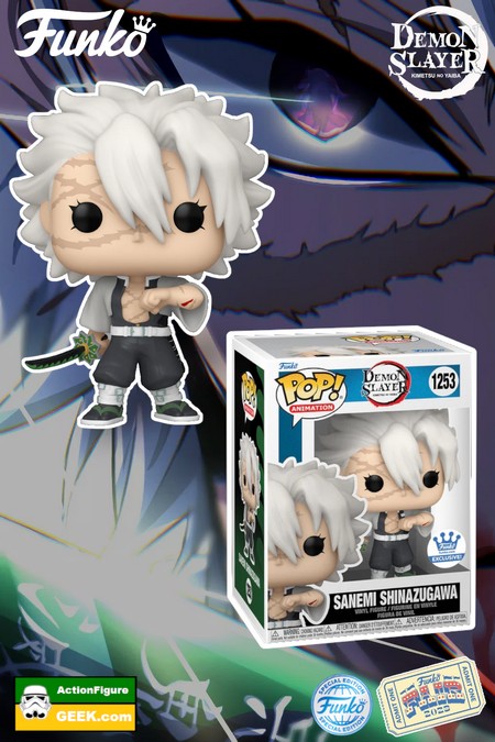 Product image - Funko Fair Sanemi Shinazugawa Funko Pop! Demon Slayer Funko Shop Exclusive