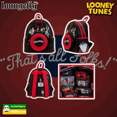 Product image Loungefly: Looney Tunes Mini Backpack - That’s All Folks
