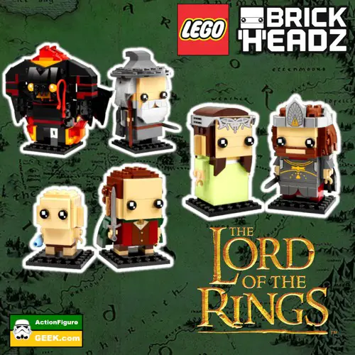 Lord of the Rings LEGO BrickHeadz 2-packs