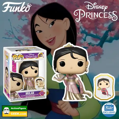 Product image Buy the Ultimate Princess Collection: Mulan - Gold - with Pin Funko Pop
