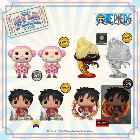 Product image NEW 2023 One Piece Funko Pops - Funko Fair 2023 image 4