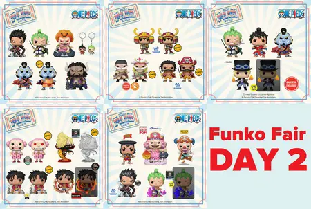 One Piece Funko Pop Funko Fair Day 2