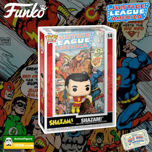 Shazam! Comic Cover Funko Pop! (Justice League of America #137 issue)