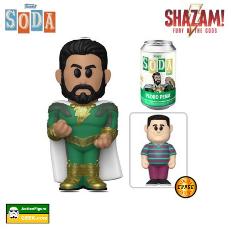 Shazam! Fury of the Gods Pedro Pena Vinyl Soda Figure