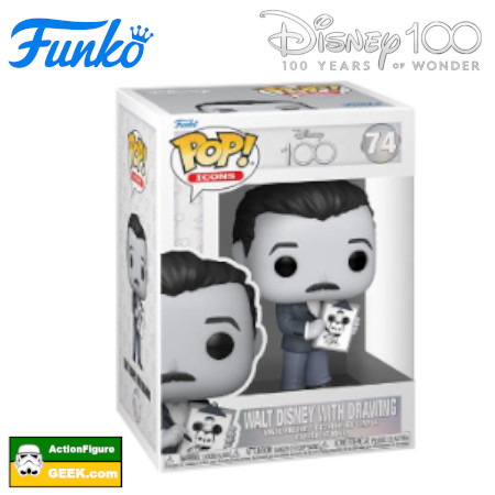 Product image Walt Disney with Drawing Funko Pop! - Disney 100 Funko Pops