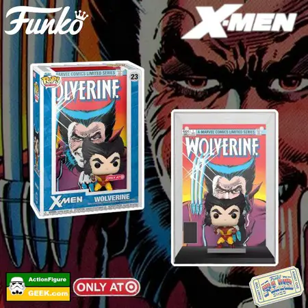Product image Wolverine Comic Cover Funko Pop! (#1 issue 1982) Target Exclusive Funko Fair 2023