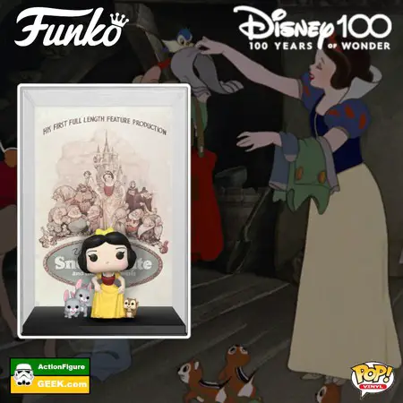 Product image Shop for the new Disney 100th Anniversary: Snow White and Woodland Creatures Funko Pop! Movie Poster vinyl