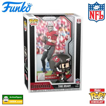 Product image 11 NFL Tampa Bay Buccaneers Tom Brady Pop! Trading Card  Funko Pop! Figure