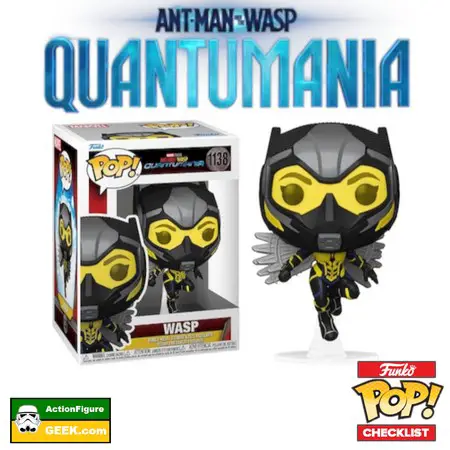Product image 1138 Wasp - Quantumania Funko Pop!