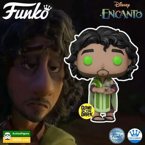 1150 Disney Encanto Bruno Madrigal GITD Funko Pop! Exclusive and Special Edition