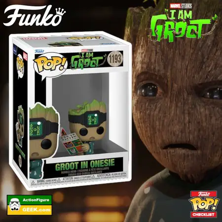 Product image 1193 Groot in his pajamas with Book Funko Pop!