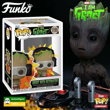 Product image 1195 Groot with Detonator Funko Pop! 