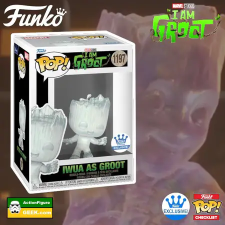 Product image 1197 IWUA Groot - Translucent Funko Pop! Funko Shop Exclusive