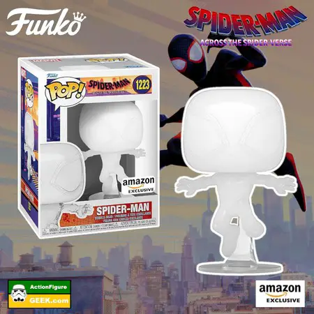 Product image 1223 Spider-Man Translucent Funko Pop! Across The Spider-Verse - Amazon Exclusive