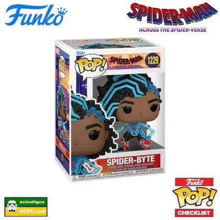product image 1229 Spider-Byte - Across the Spider-Verse Funko Pop!