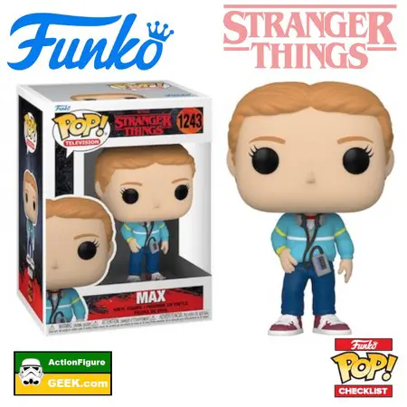 1243 Max - Funko Pop Max Figures - Stranger Things