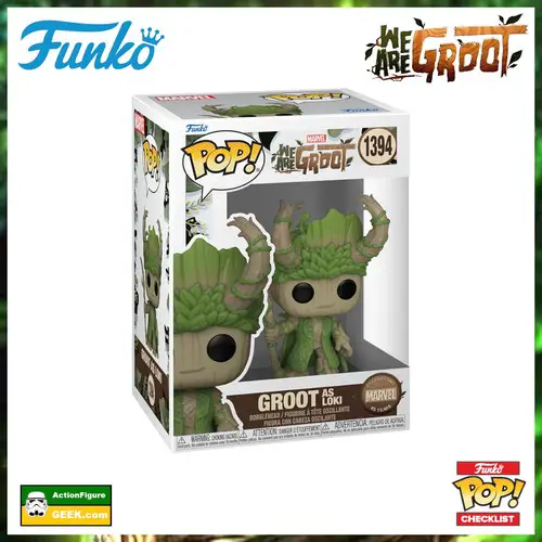 1394 We are Groot as Loki Funko Pop!