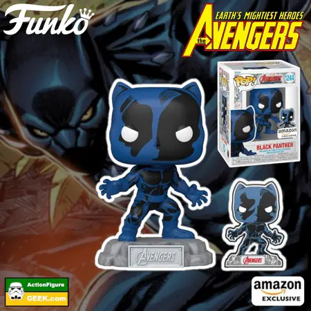 Product image 60th Anniversary Comic Black Panther Funko Pop! Vinyl Figure with Pin Set