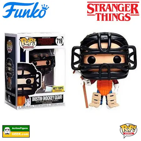 Product image 719 Dustin - Hockey Gear - Hot Topic Exclusive and Special Edition - Funko Pop! Dustin Figures