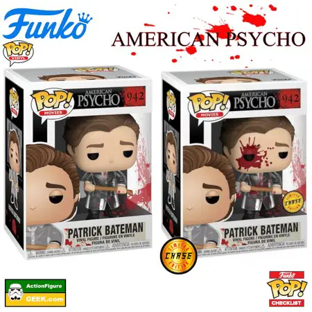 Product image 942 Patrick Bateman with Axe and Patrick Bateman Axe Bloodied Chase Variant 