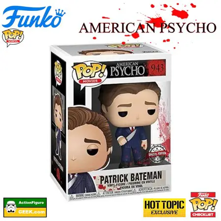 Product image 943 Patrick Bateman with Knife - Hot Topic Exclusive and Special Edition 