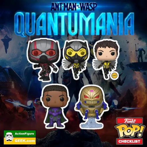 Ant-Man and The Wasp Quantumania Funko Pop! Checklist