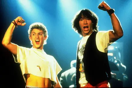 Bill and Ted's Excellent Adventure (1989) 20 Best Time Travel Movies of All Time